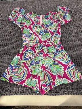 Southern Frock Floral Romper | Boho Vacation Summer Cute Romper | Size S